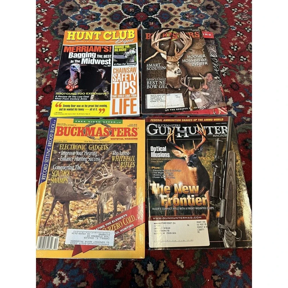 Lot Of 17 Vintage Hunting And Fishing Magazines